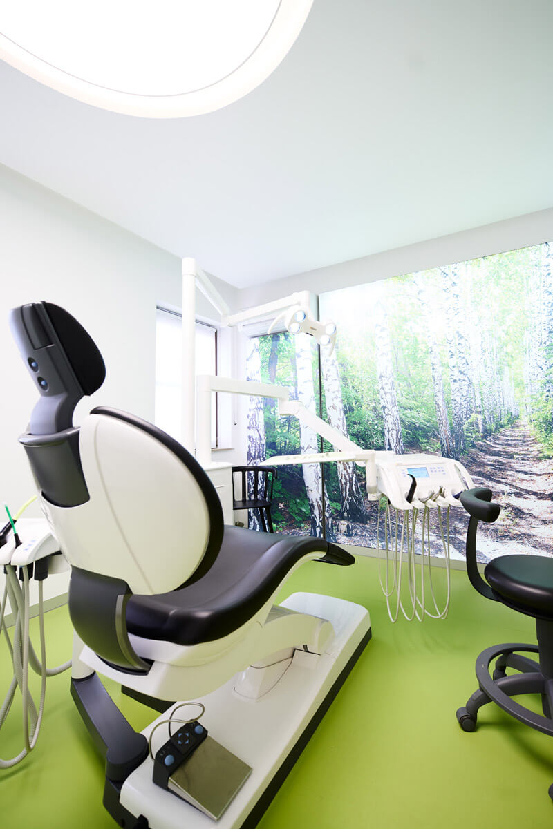 Behandlungszimmer der Zahnarztpraxis Waldstrasse in Erlangen
